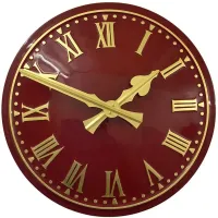 Wigan Outdoor Clock Service red dial