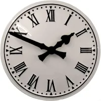 Wigan Outdoor Clock Service white dial